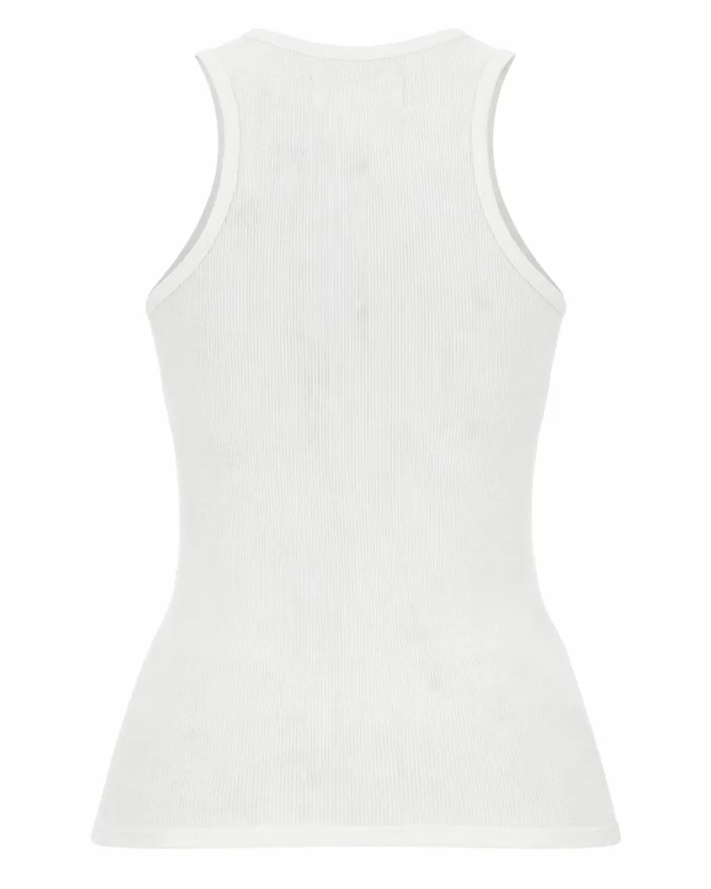 Vivienne Westwood Logo-Embroidered Vest — White White
