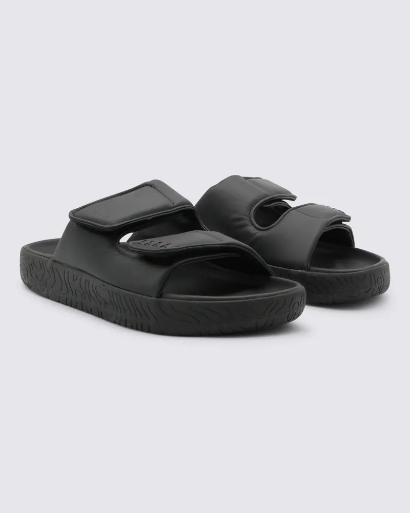 VEJA Men's Padded Slide Sandal Black Tex Black