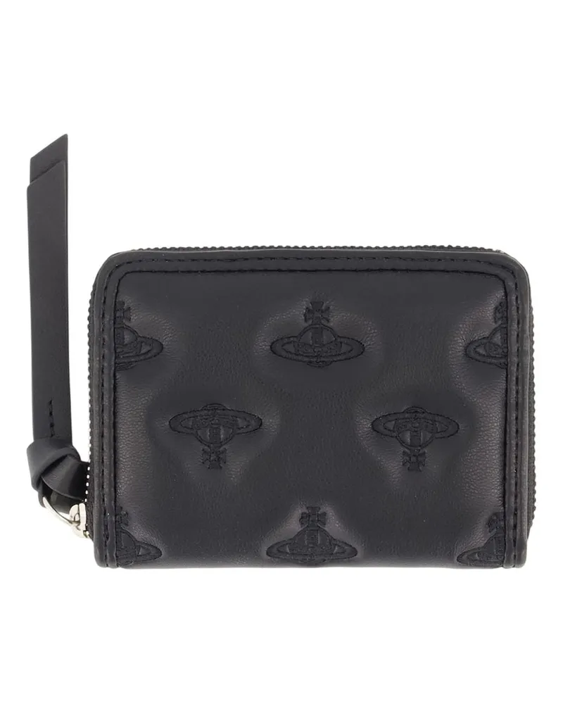 Vivienne Westwood Women's Coin Card Holder -  Synthetic Black Accessories Card-Holder Black