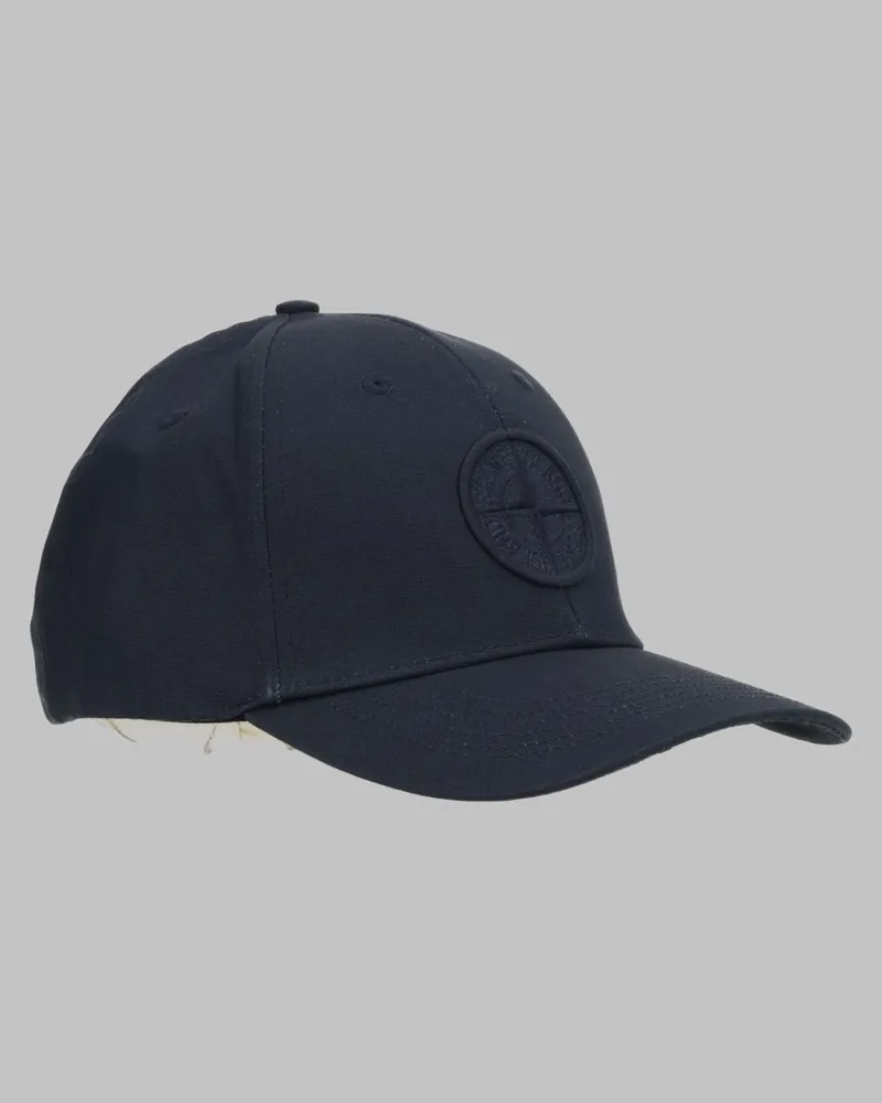 Stone Island L2S159100013_S0248V0020 Cotton Baseball Cap — Blue Blue