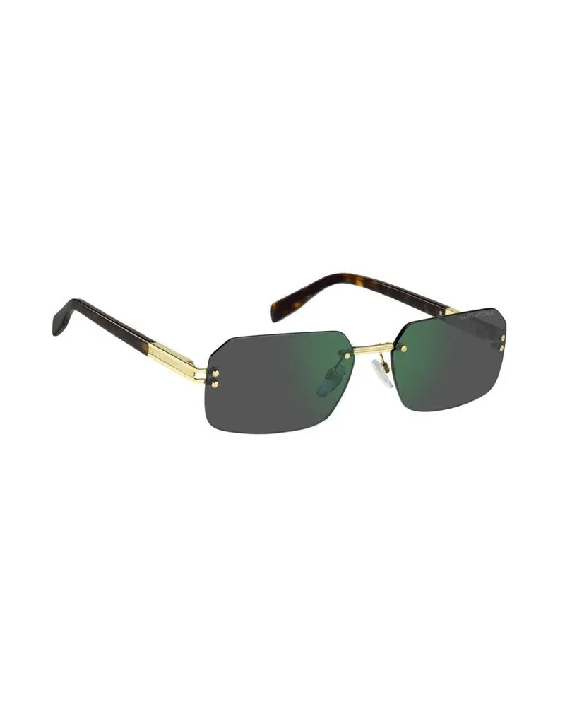 Marc Jacobs Unisex Sunglasses Gold Metal Gold