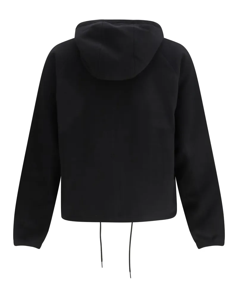 Prada Men's Technical Hooded Blouson Nero Jacket Black