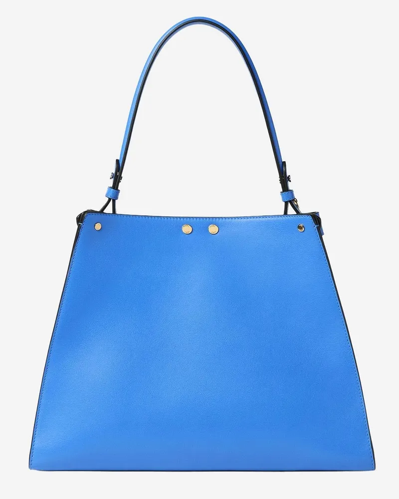 Fendi Women's Shoulder Bag Way Light Blue Calfskin Blue