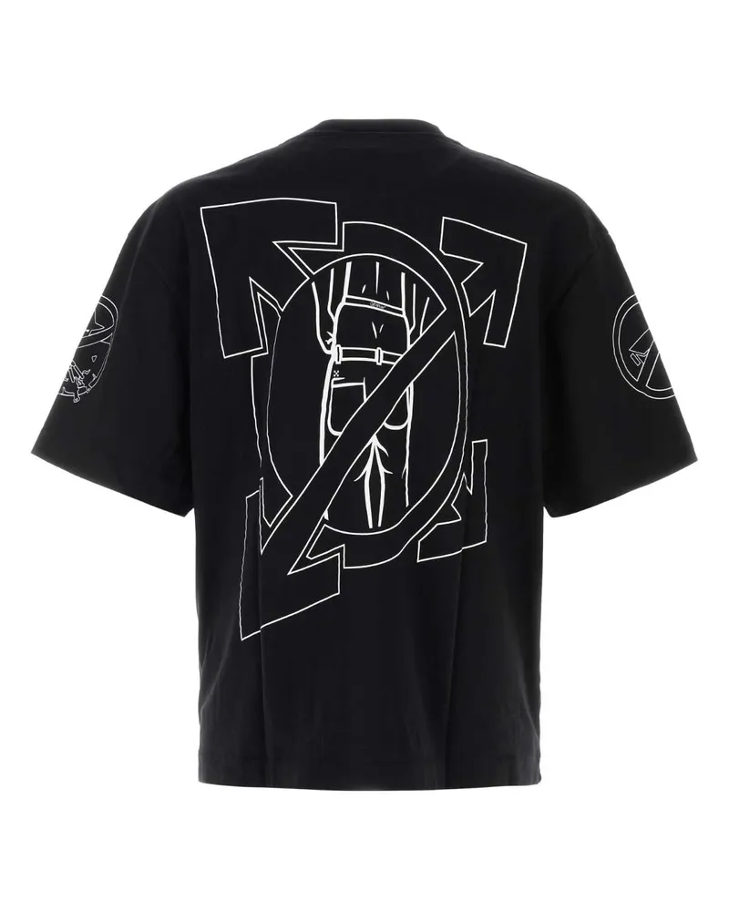 OFF-WHITE T-Shirt — Black Black
