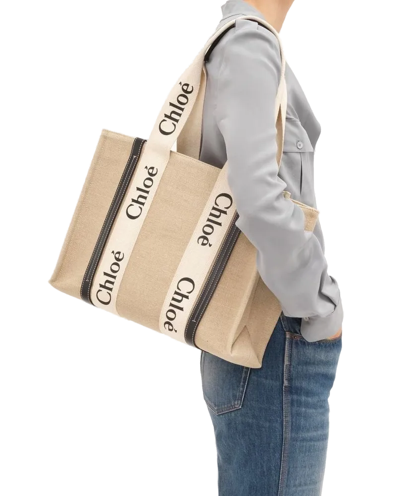 Chloé Tote Bag — Beige Beige
