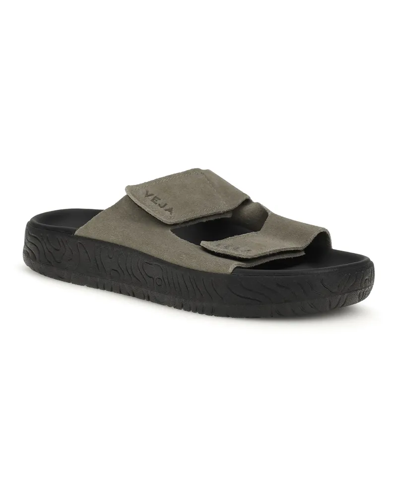VEJA Women's Sandals Etna Khaki-Black Khaki/black Khaki