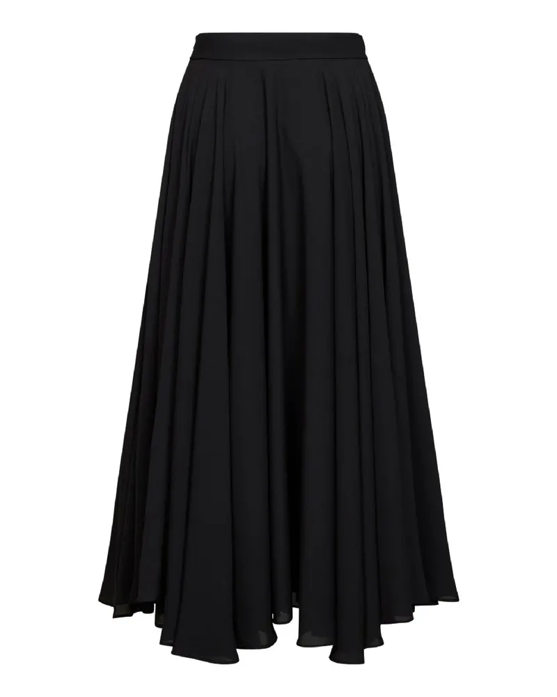 Blanca Women's Skirt Ganza Double Georgette Black Polyester Black