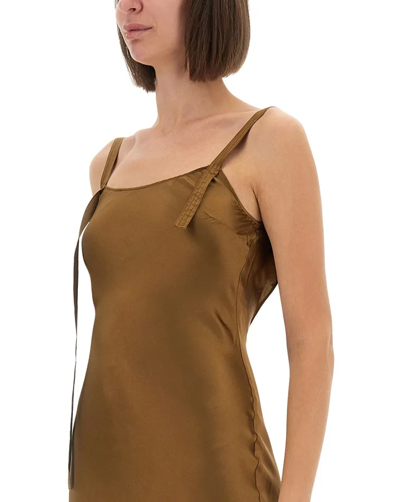The Garment Catania Dress — Bronze Bronze