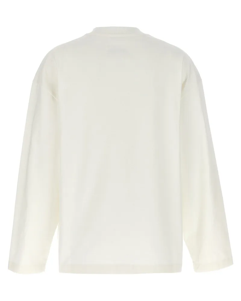 Jil Sander Logo-Print Cotton T-shirt — White White