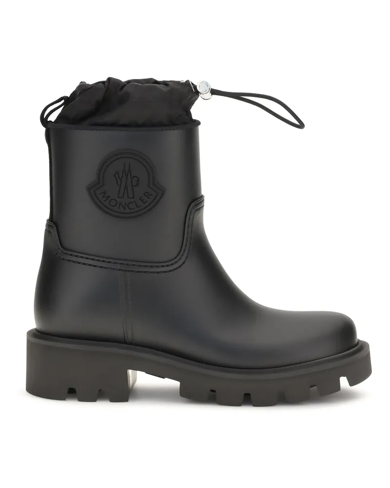 Moncler Women's Rain Boots Black Black