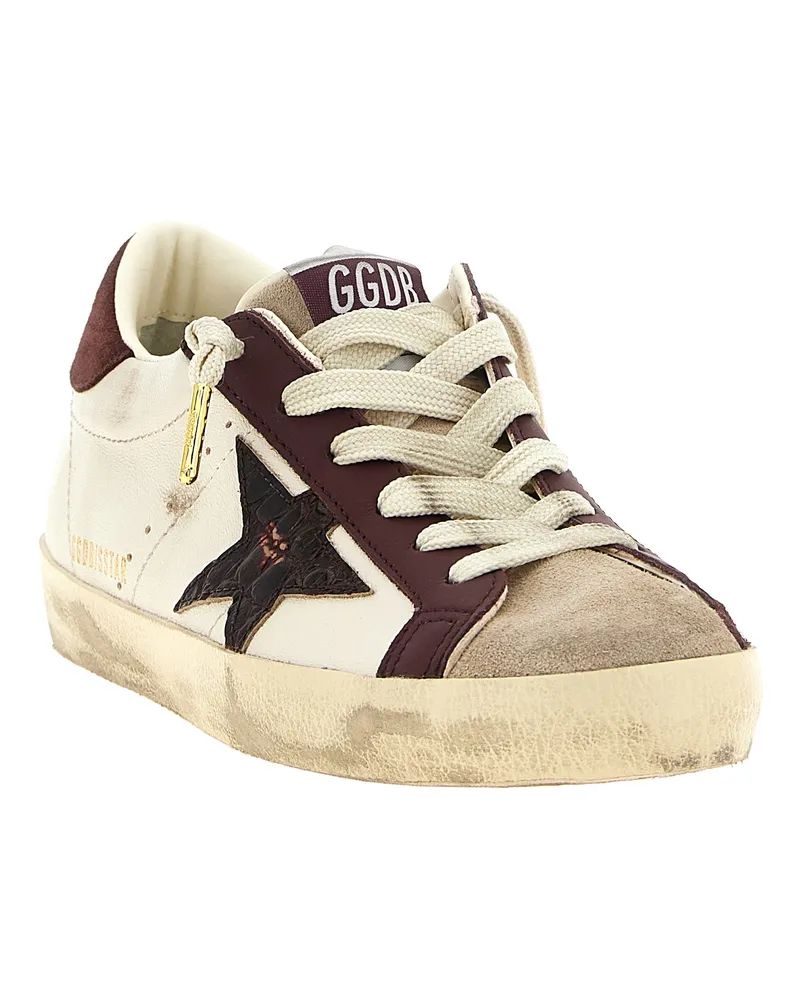 Golden Goose Super-Star Sneakers — Bordeaux Bordeaux