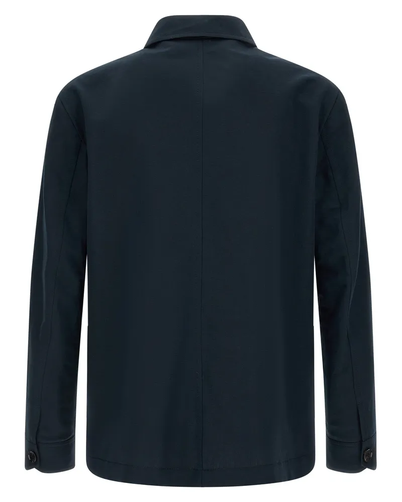 Brioni Desert Jacket — Navy Navy