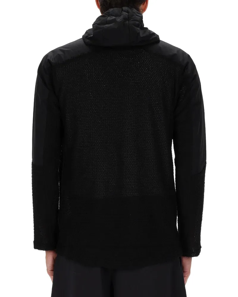 and wander Polyester Jacket — Black Black