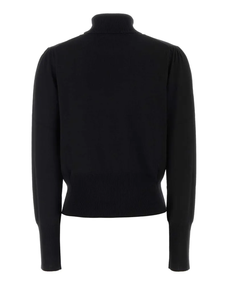Vivienne Westwood Women's Pamela High Neck Aw26black Wool Maglie Sweater Black