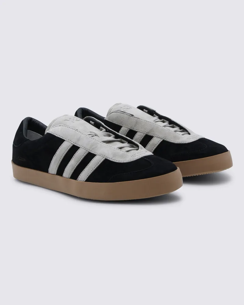 Y-3 Men's Sneakers Black-Black-Lbrown _cover Le - Sole El Black/black/lbrown Black