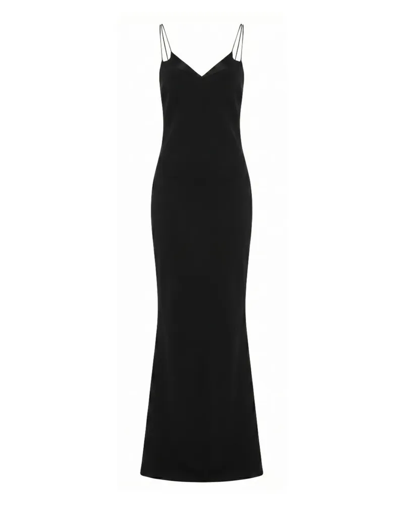 Tom Ford Women's Dress Black Silk Black