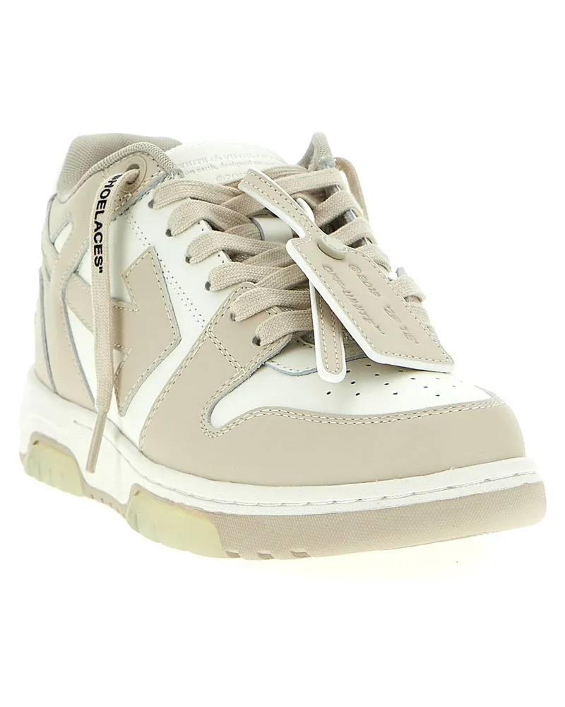 OFF-WHITE Out Of Office Sneaker — Beige Beige