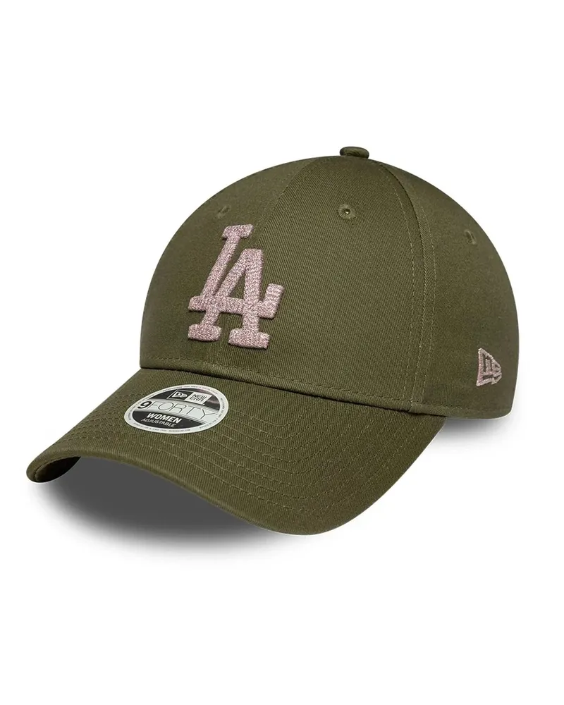 New Era Women's Baseball Cap 9forty Dark Green Cotton Hat Green