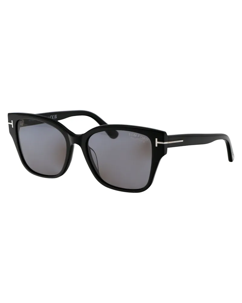 Tom Ford Women's Sunglasses Elsa Black Acetate Black