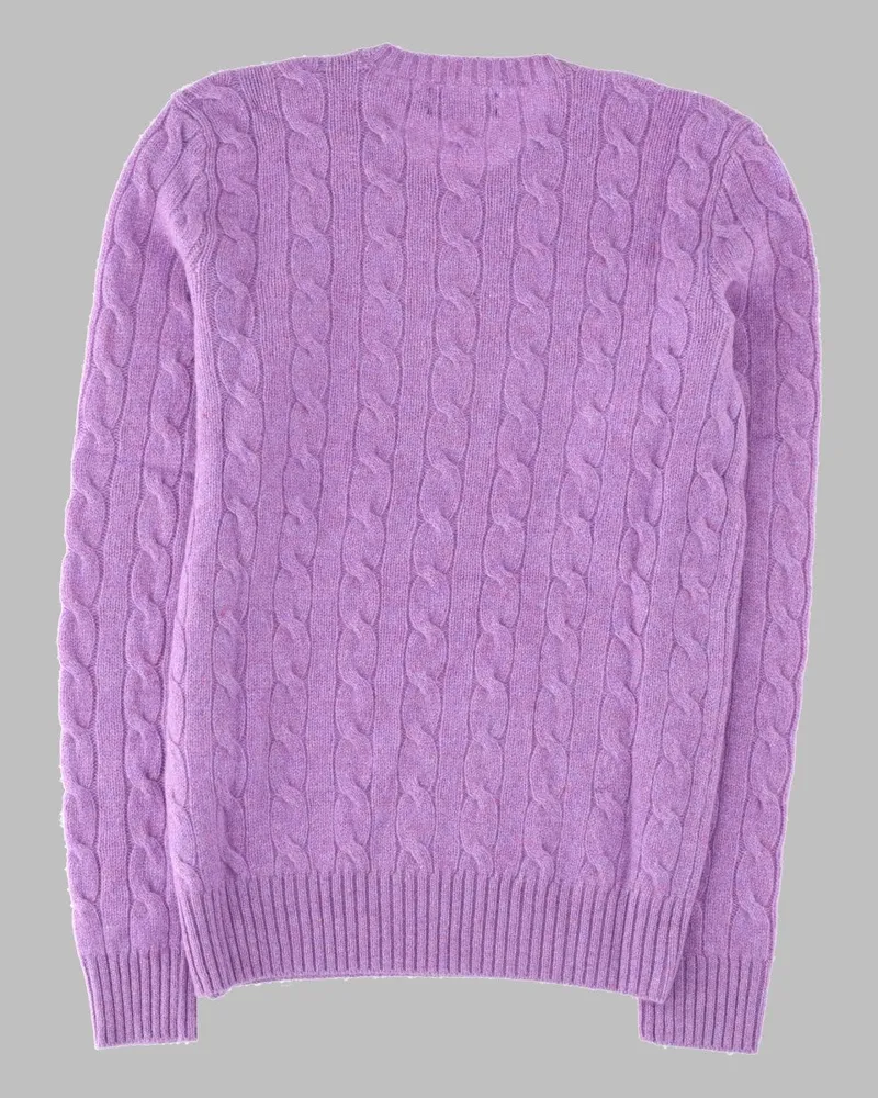 Ralph Lauren Julianna Sweater — Purple Purple