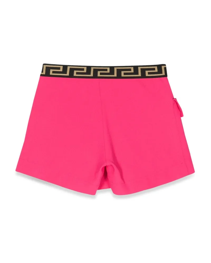 Versace Acetate-Viscose Shorts — Fuchsia Fuchsia