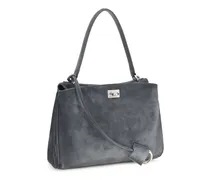 Small Rodeo Shoulder Bag — Grey