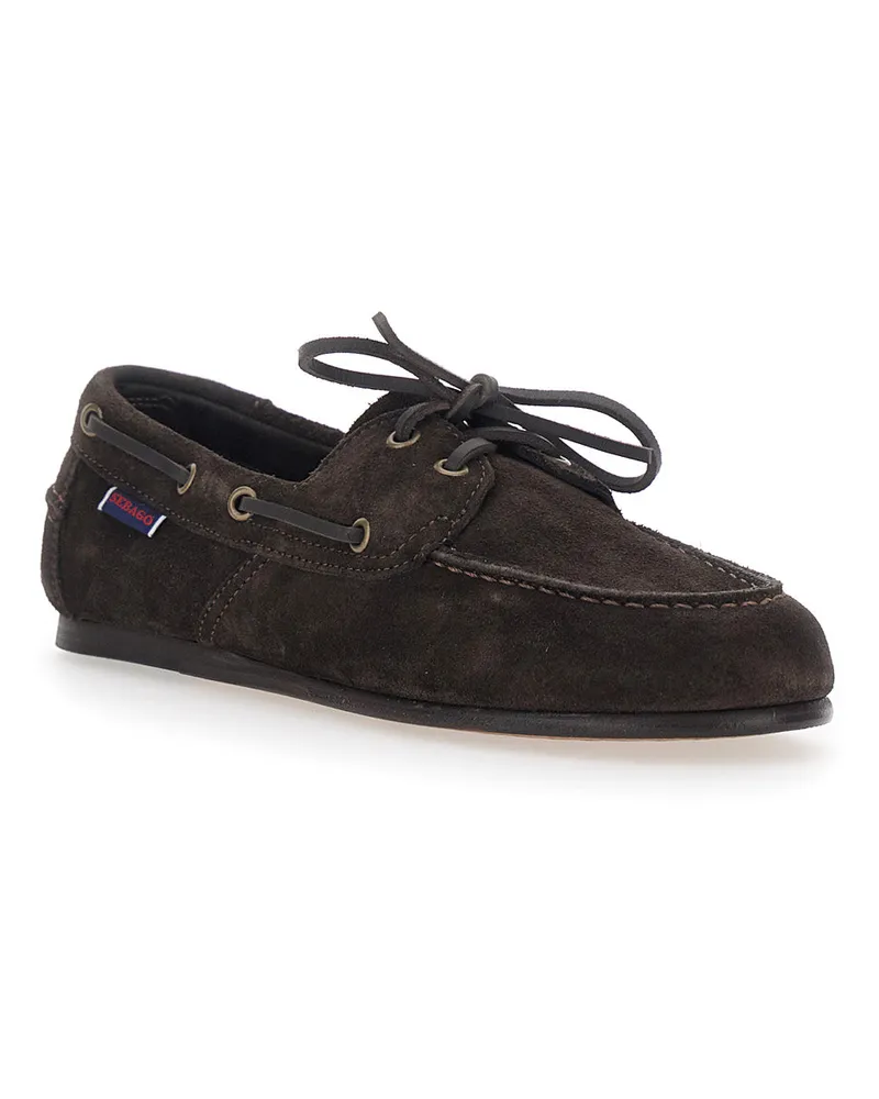 Sebago Women's Loafers Owen Woman Brown Leather Brown