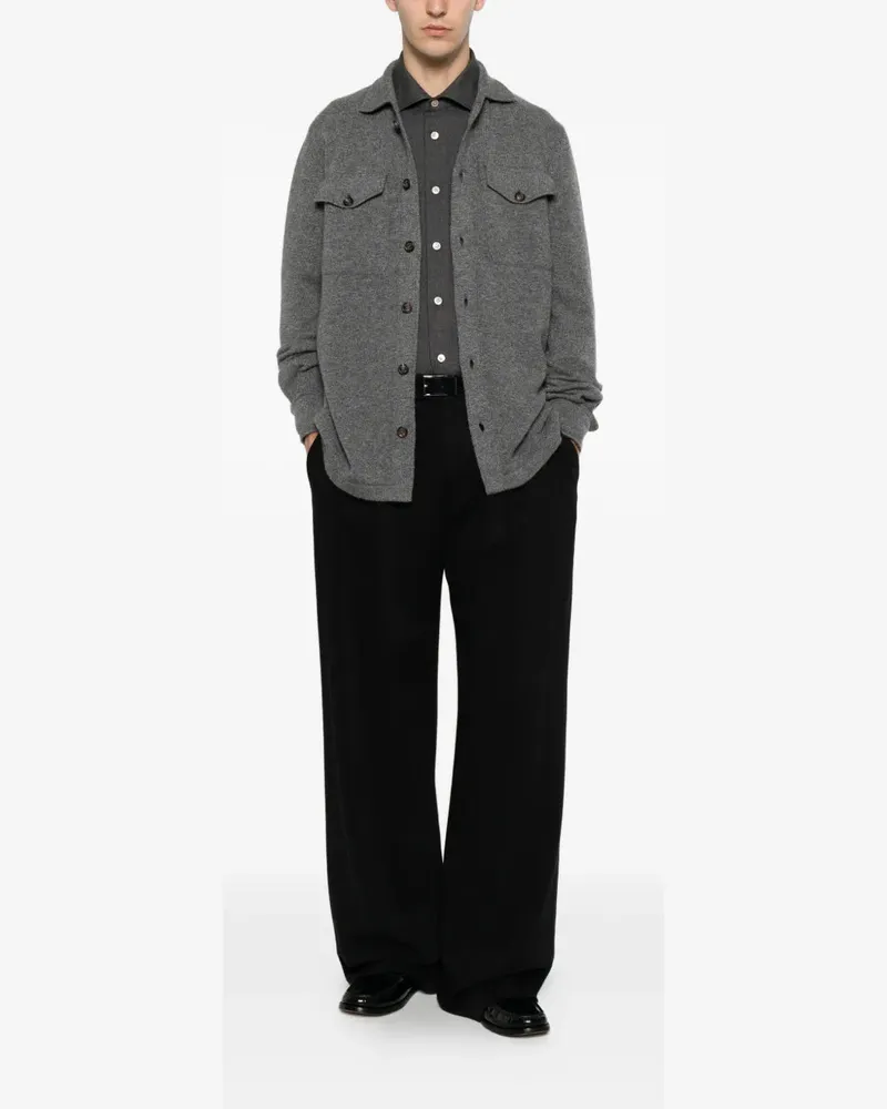Eleventy Men's Button-Up Flap-Pocket Cardigan Aw26 M 
