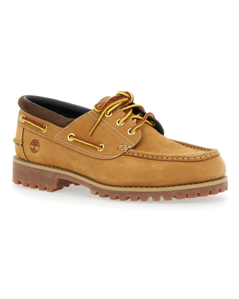 Timberland Men's Loafers Leather Beige Beige