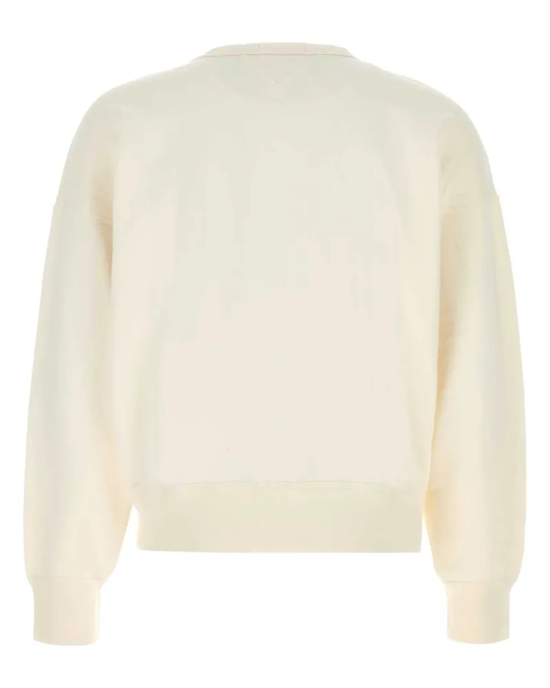 Ralph Lauren Men's White Cotton Blend Sweatshirt Nevis Exterior: Polyester Felpe Beige
