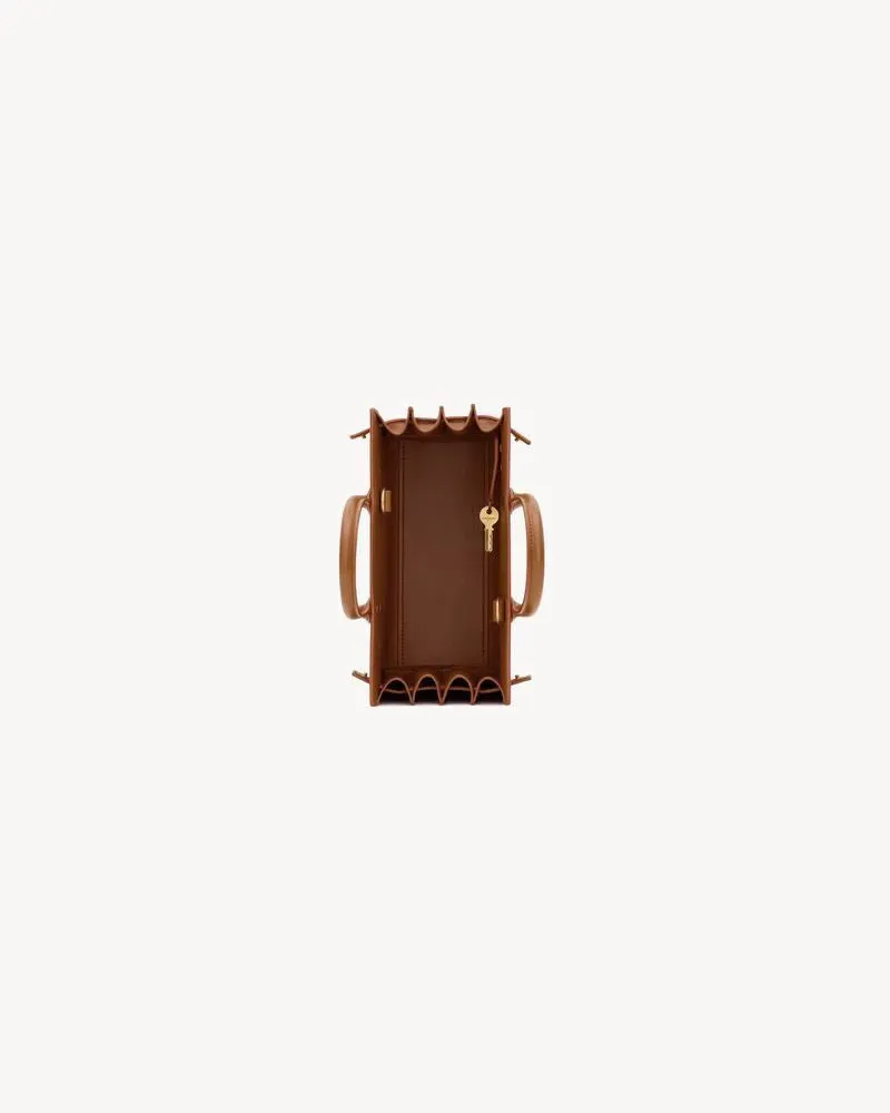 Saint Laurent Sac de Jour Top Handle Bag — Camel Camel
