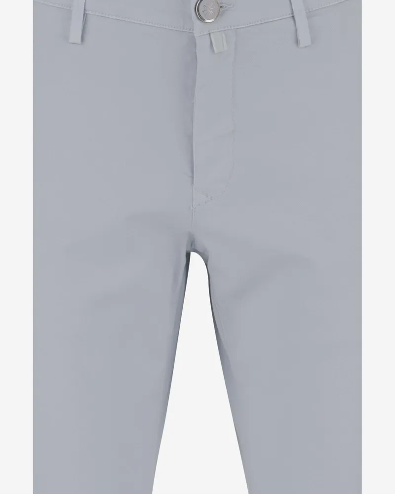 Jacob Cohën Men's Trousers Stretch Cotton Blend Light Blue Blue