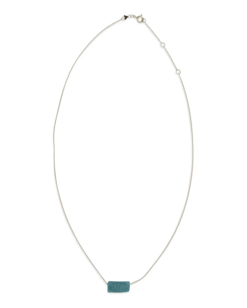 Aliita Women's Soap Turquoise Necklace Yellow Gold Necklaces Gold