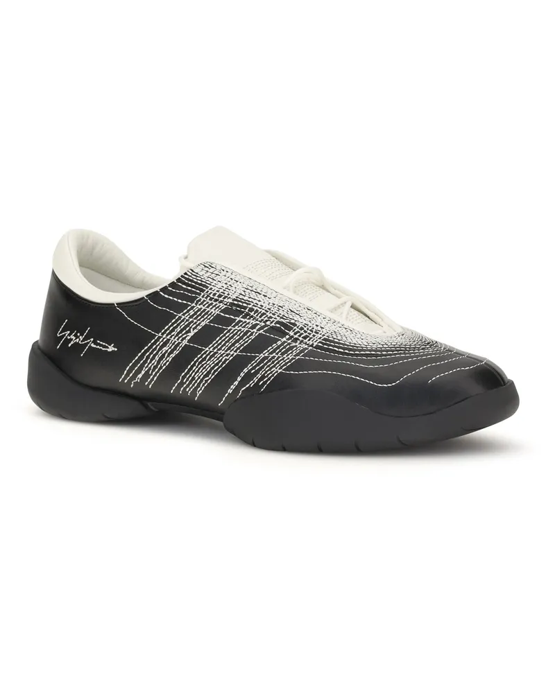Y-3 Regu Sneakers — Black Black