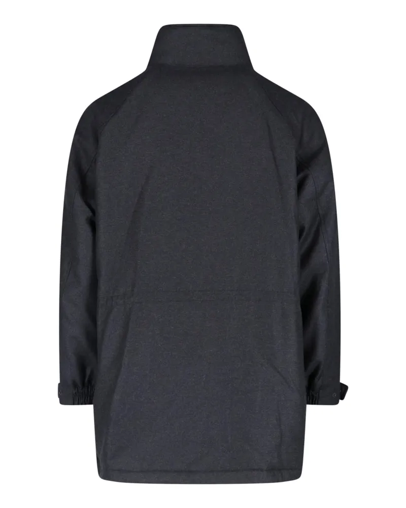 AURALEE Men's Jackets Black Wool Black