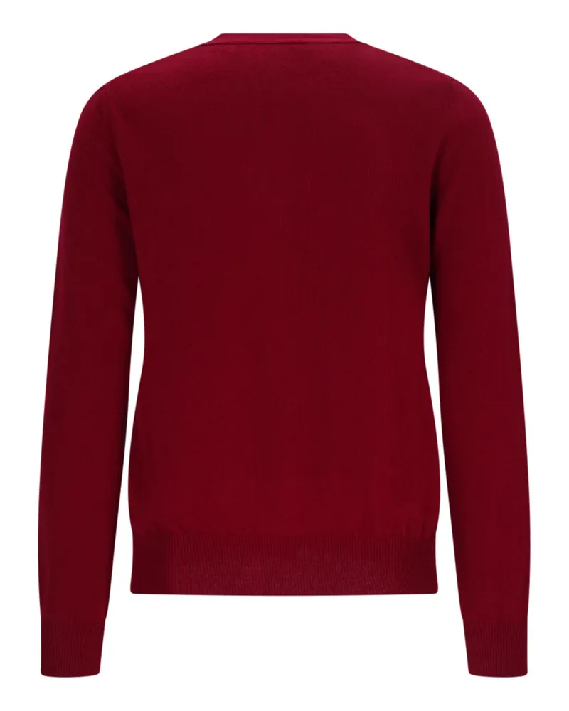 Comme des Garçons Men's Sweaters Red Wool Red