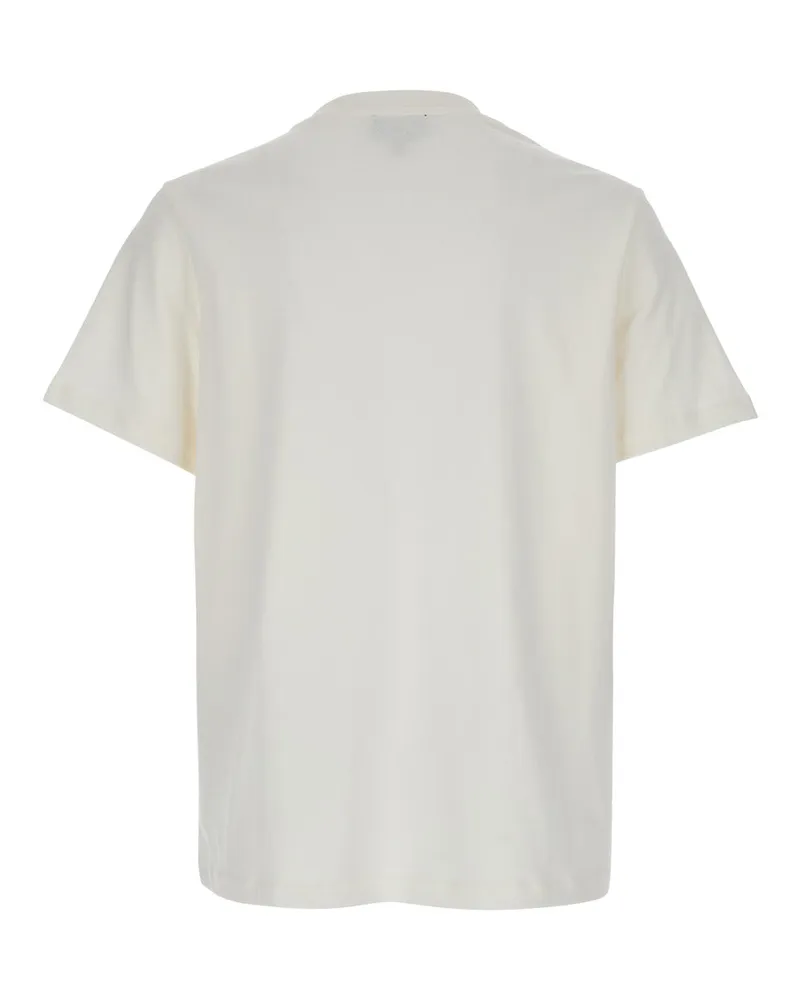A.P.C. Men's T-Shirt White Cotton Organic T-Shirts And Polos White