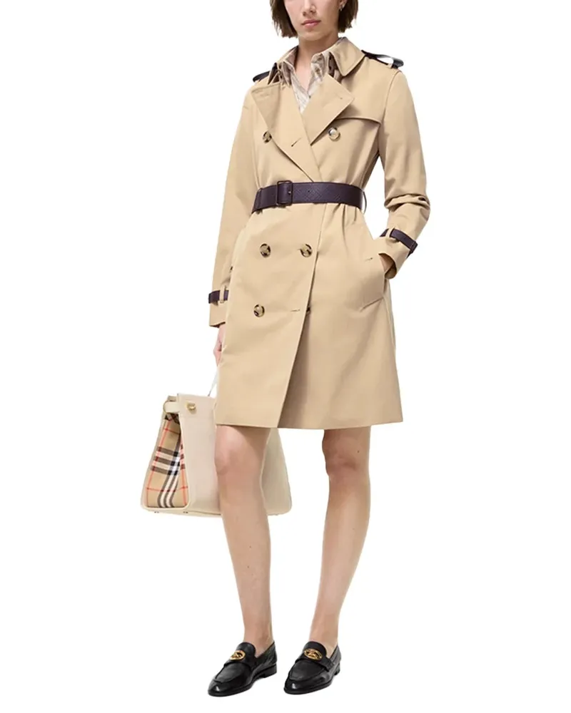 Burberry Trench Coat — Beige Beige