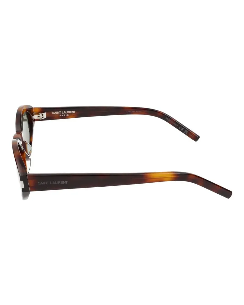 Saint Laurent Women's Sunglasses Sl 567 002 Havana Green 20-140 Acetate Tortoiseshell