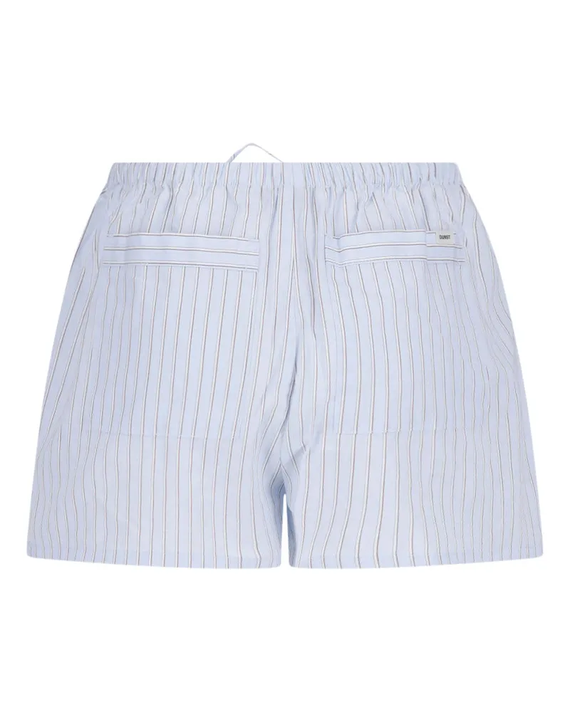 Dunst Women Trousers Light Blue Cotton Blue