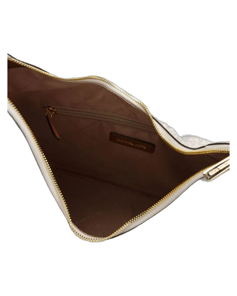 Michael Kors Nayla Shoulder Bag — Beige Beige