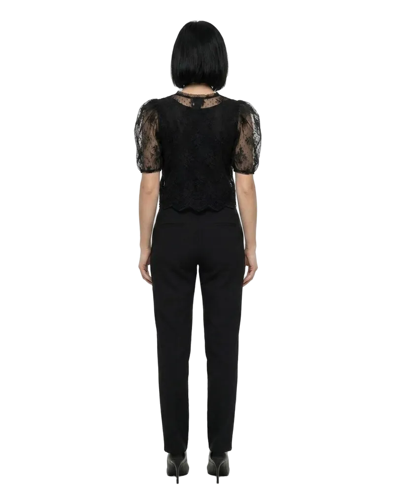 Dolce & Gabbana Women's Black Nylon Blouse Black