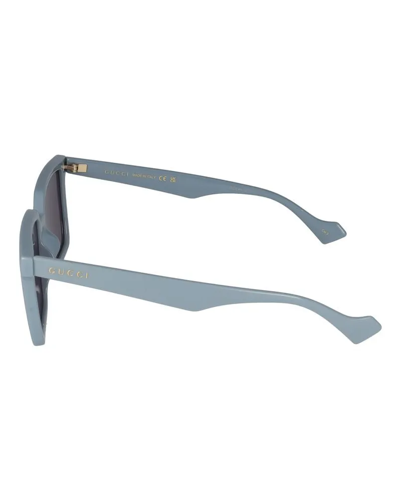 Gucci Men's Sunglasses Gg1540s 003 Light Blue Violet 18-145 Injected Light