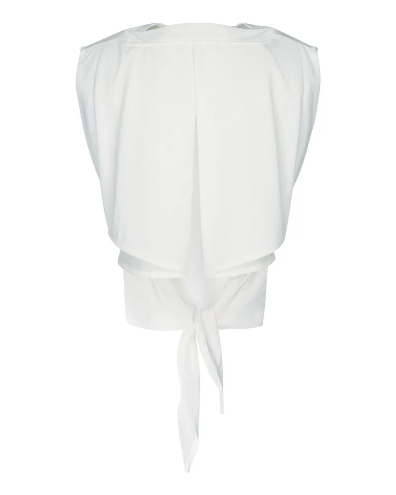 Jacquemus Women's Marcel Sweater White Principal Paper Polyester White