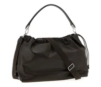 Flux Maxi Shoulder Bag — Black