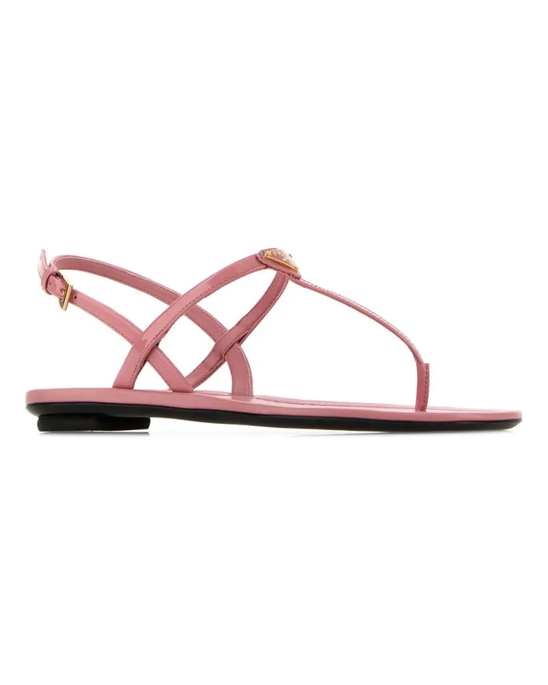 Prada Women's Sandals Pink Leather Pink