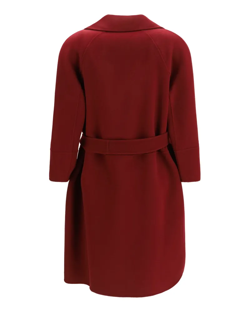Max Mara Arona Coat — Red Red