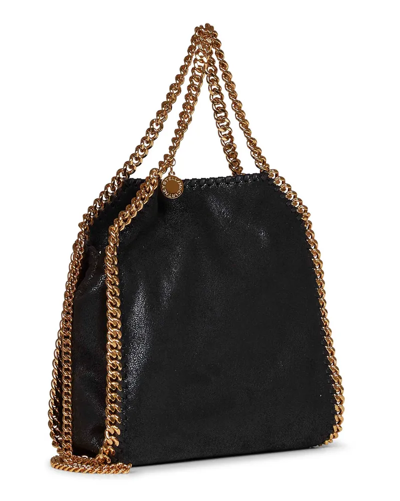 Stella McCartney Women's Tote Bag Falabella Mini Black Polyester Shoulder Black