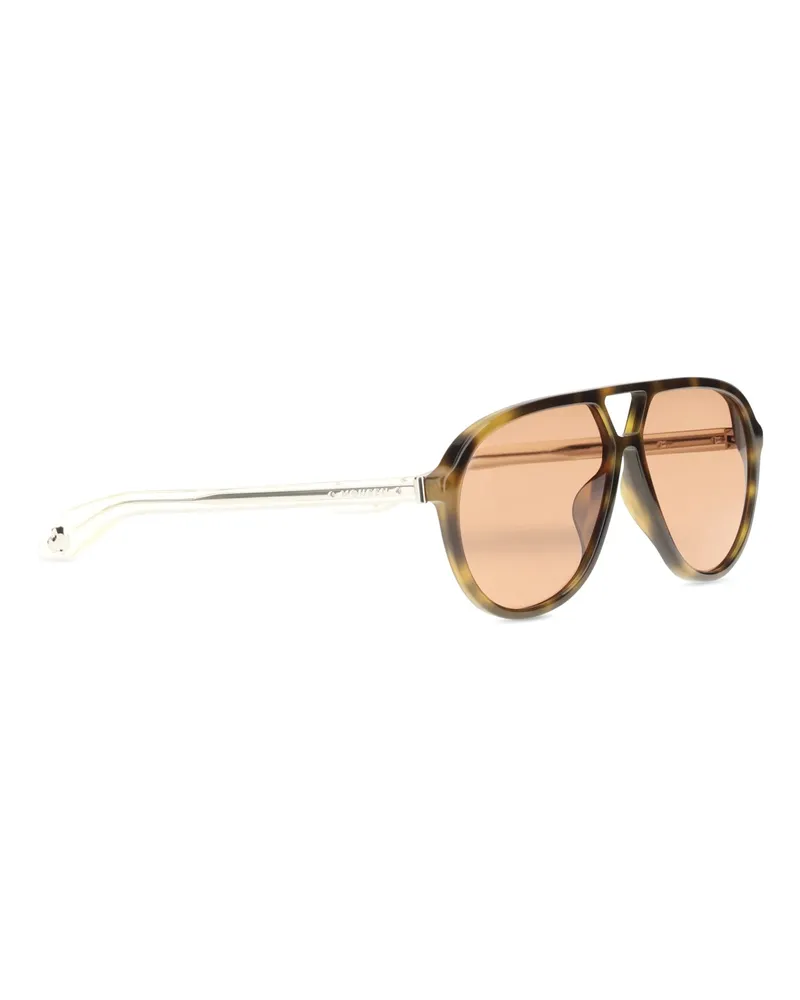 Alexander McQueen A009SAJ0749 Sunglasses — Bronze Bronze