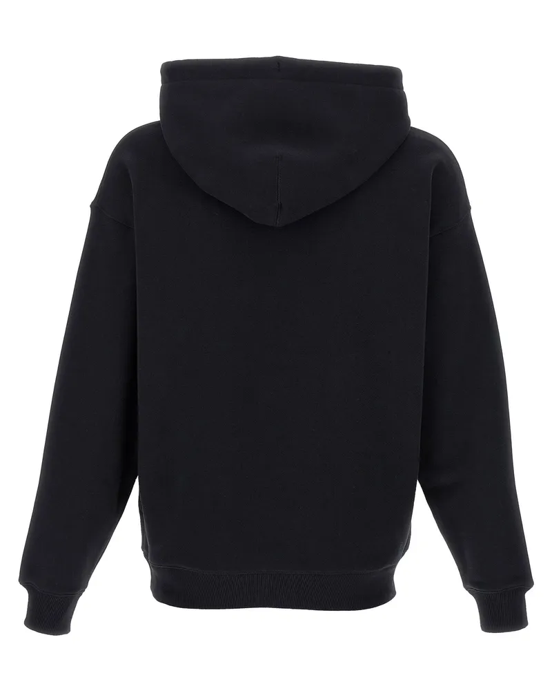 Y-3 Graphic Print Hoodie — Black Black